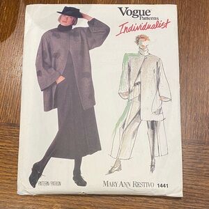 Individualist Vogue Pattern #1441 Mary Ann Restivo